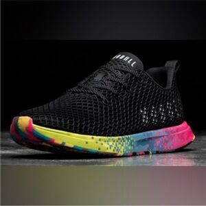NOBULL Neon Black Glitch Mesh Runner In Black